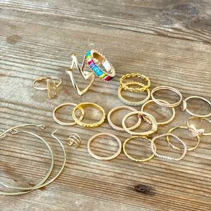17 piece ring set